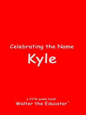cover image of Celebrating the Name Kyle